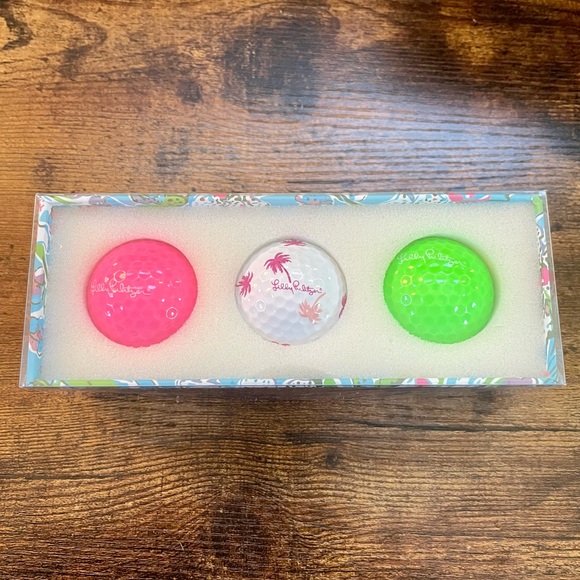 Lilly Pulitzer Golf Ball Set - Picture 3 of 6